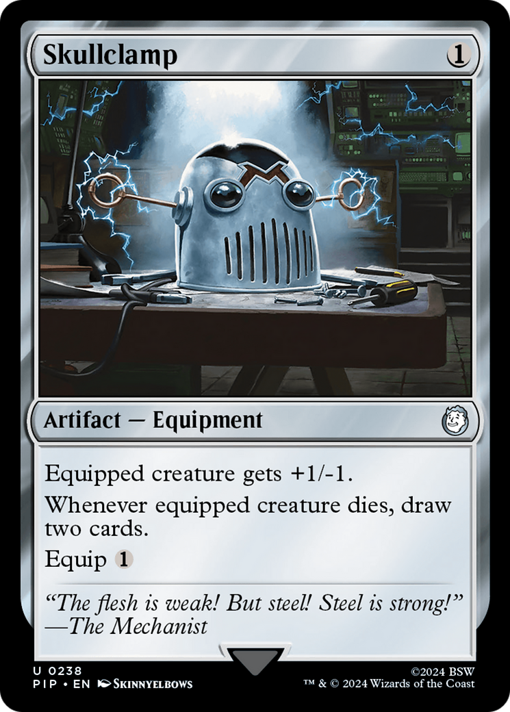 Skullclamp [Fallout] MTG Single Magic: The Gathering | Red Claw Gaming