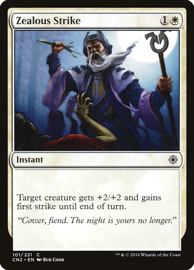 Zealous Strike [Conspiracy: Take the Crown] MTG Single Magic: The Gathering | Red Claw Gaming