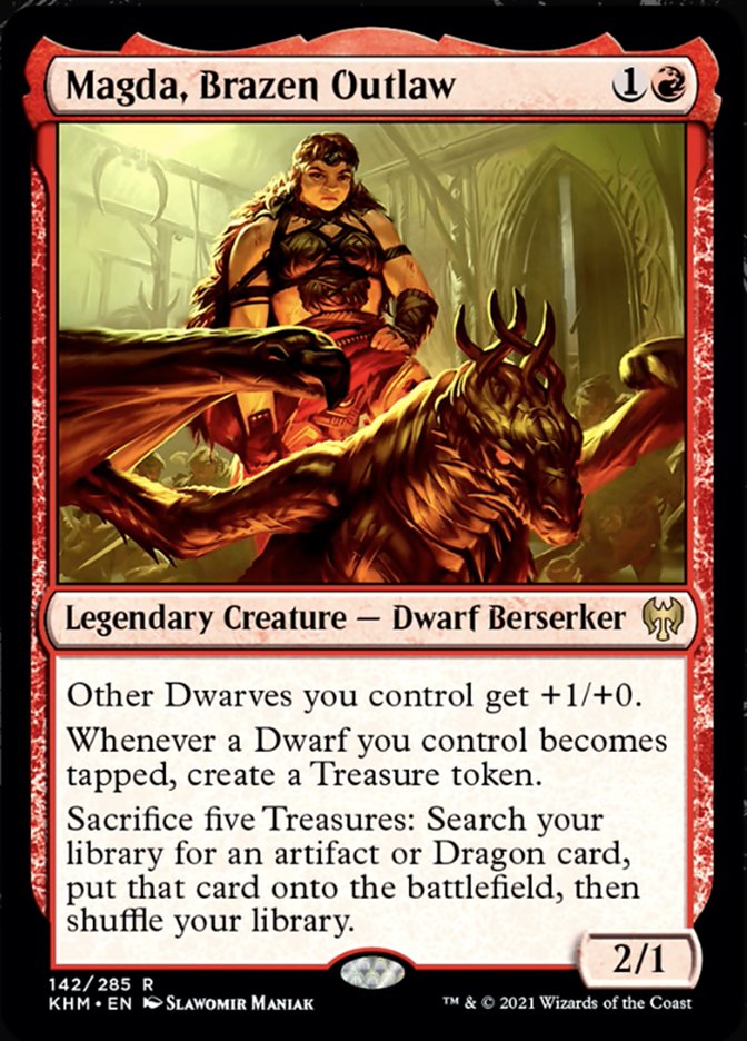 Magda, Brazen Outlaw [Kaldheim] MTG Single Magic: The Gathering | Red Claw Gaming