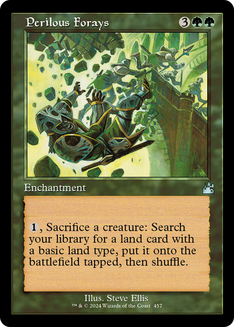 Perilous Forays (Retro) [Ravnica Remastered] MTG Single Magic: The Gathering | Red Claw Gaming