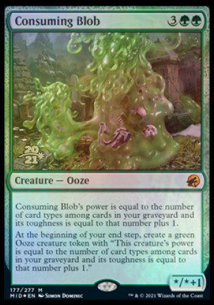 Consuming Blob [Innistrad: Midnight Hunt Prerelease Promos] MTG Single Magic: The Gathering | Red Claw Gaming