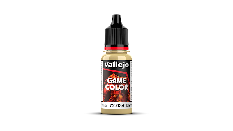 GAME COLOR 034-18ML. BONE WHITE Vallejo Game Color Vallejo    | Red Claw Gaming