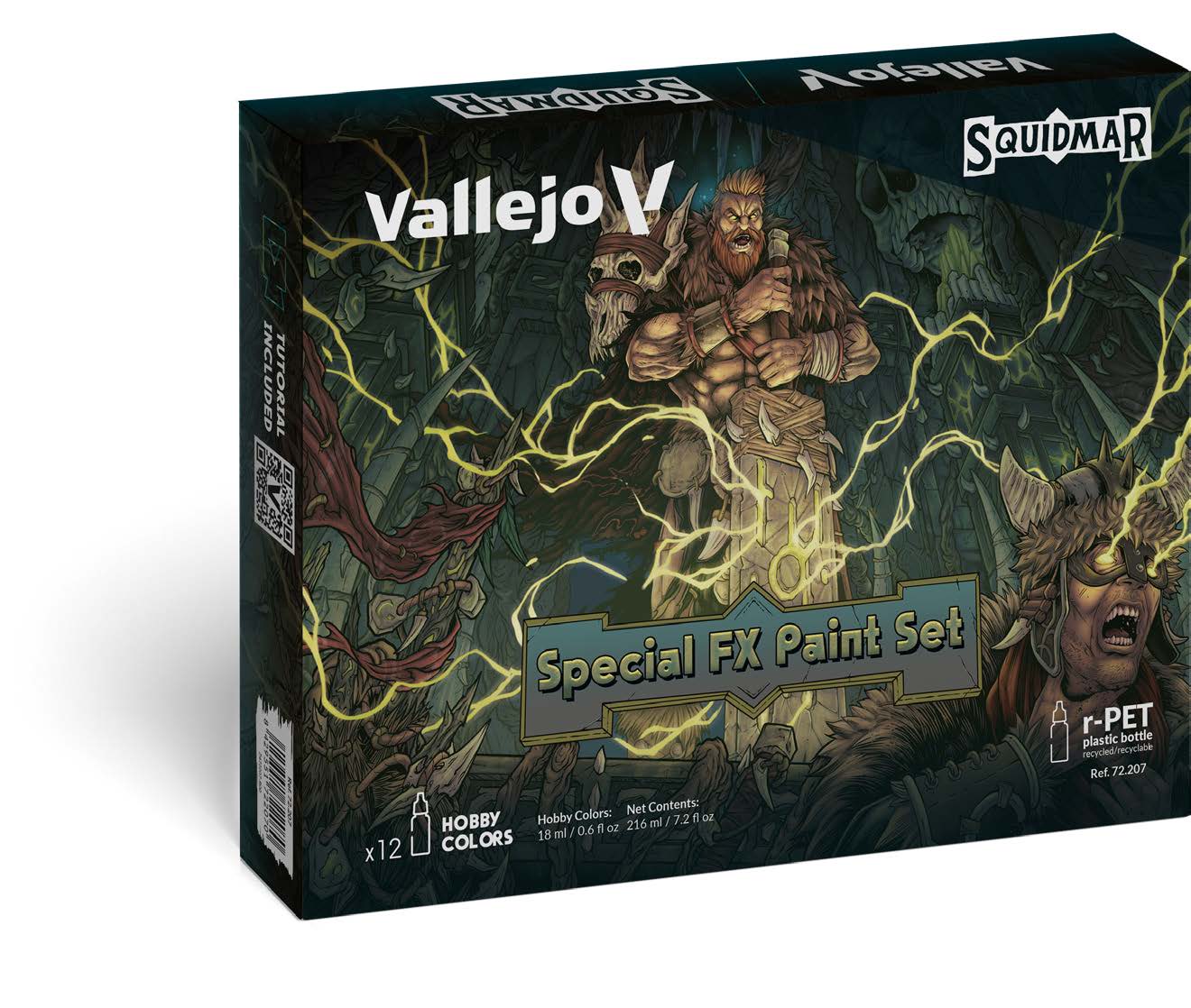 SQUIDMAR SPECIAL FX PAINT SET Vallejo Game Color Vallejo | Red Claw Gaming