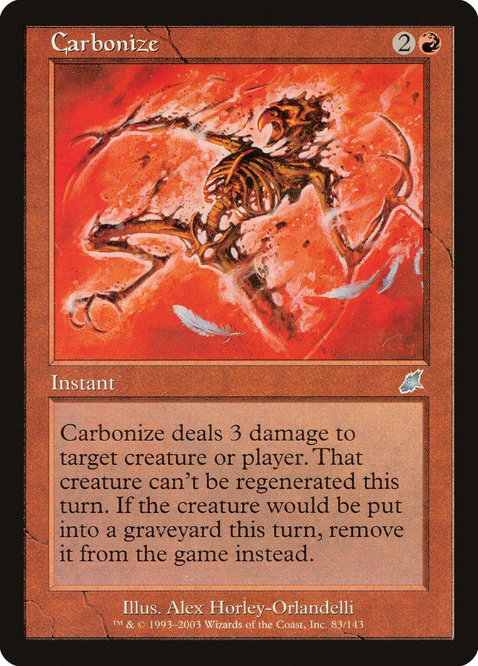 Carbonize [Scourge] MTG Single Magic: The Gathering | Red Claw Gaming
