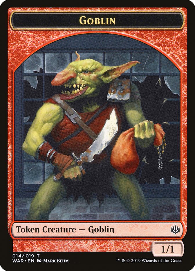 Goblin Token [War of the Spark Tokens] MTG Single Magic: The Gathering | Red Claw Gaming