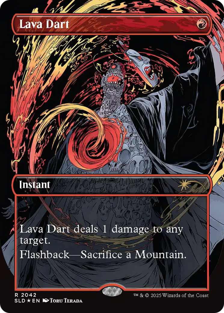 Lava Dart (Raised Foil) [Secret Lair Drop Series] MTG Single Magic: The Gathering | Red Claw Gaming