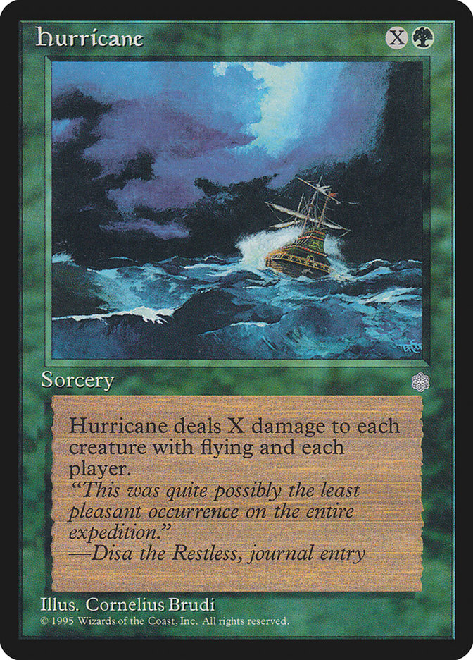 Hurricane [Ice Age] MTG Single Magic: The Gathering | Red Claw Gaming
