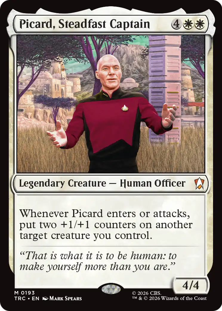 Picard, Steadfast Captain [Star Trek Commander] | Red Claw Gaming