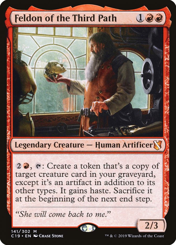 Feldon of the Third Path [Commander 2019] MTG Single Magic: The Gathering | Red Claw Gaming