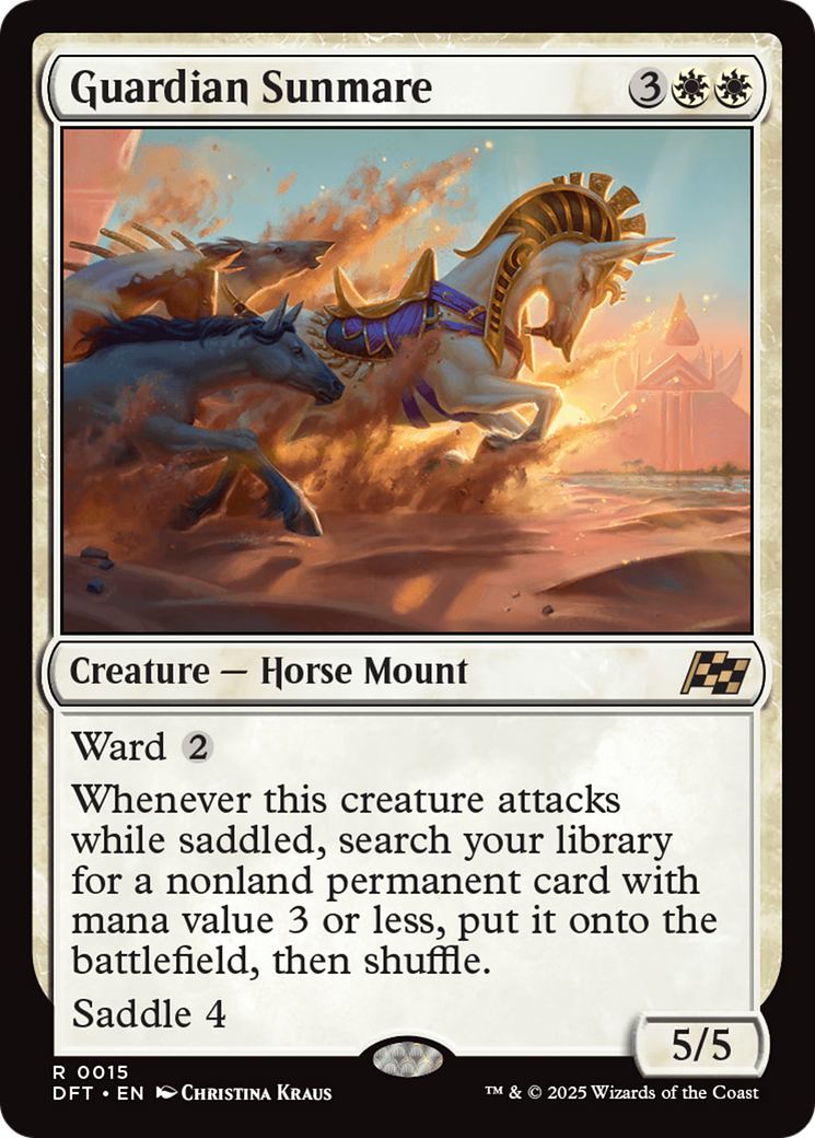 Guardian Sunmare [Aetherdrift] MTG Single Magic: The Gathering | Red Claw Gaming