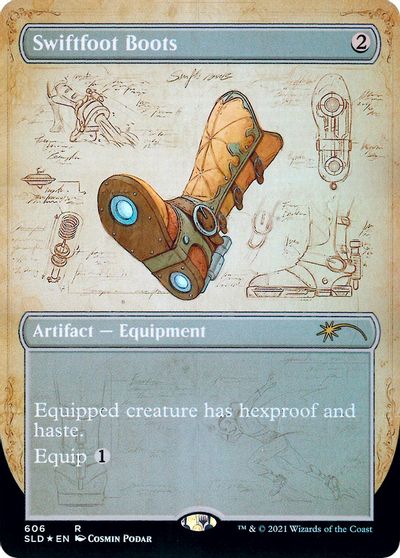 Swiftfoot Boots (Blueprint) [Secret Lair Drop Promos] MTG Single Magic: The Gathering | Red Claw Gaming