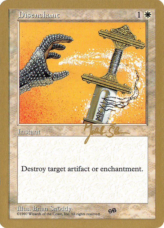 Disenchant (Jakub Slemr) (SB) [World Championship Decks 1997] MTG Single Magic: The Gathering | Red Claw Gaming