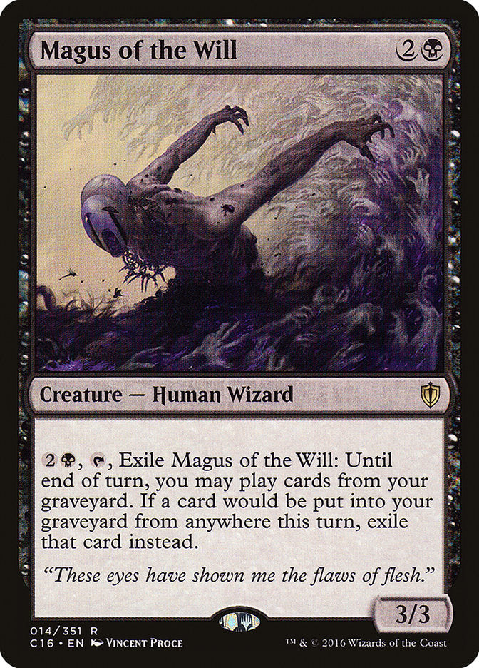 Magus of the Will [Commander 2016] MTG Single Magic: The Gathering | Red Claw Gaming
