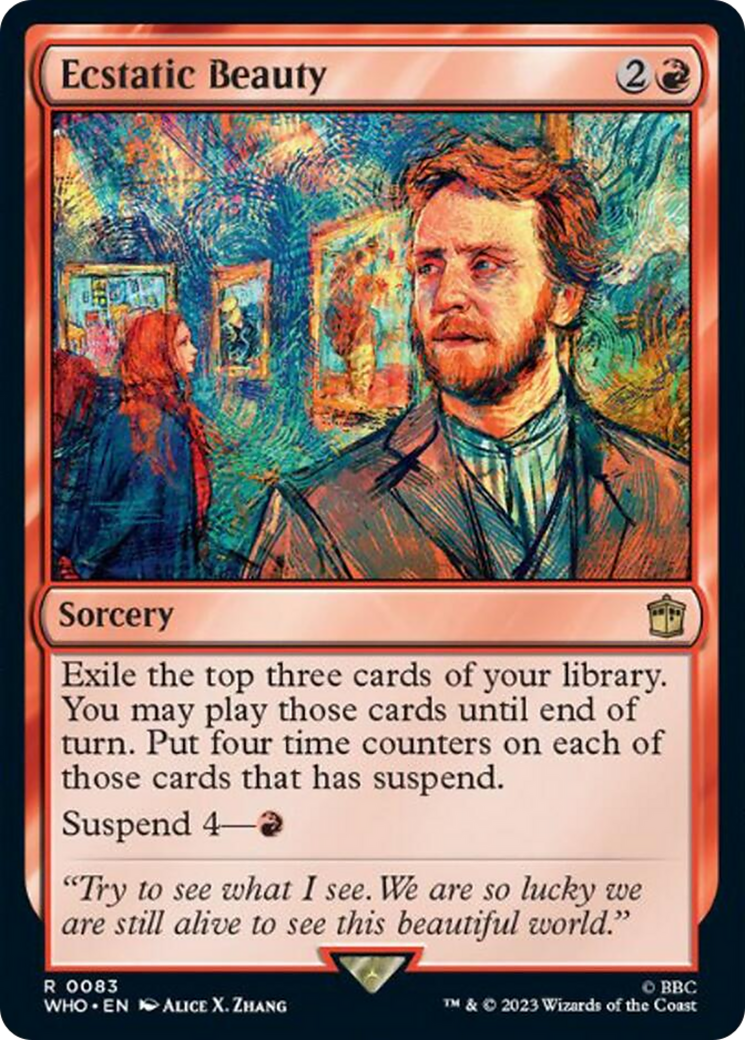 Ecstatic Beauty [Doctor Who] MTG Single Magic: The Gathering | Red Claw Gaming