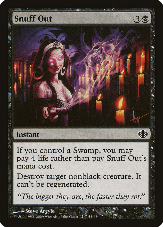 Snuff Out [Duel Decks: Garruk vs. Liliana] MTG Single Magic: The Gathering | Red Claw Gaming