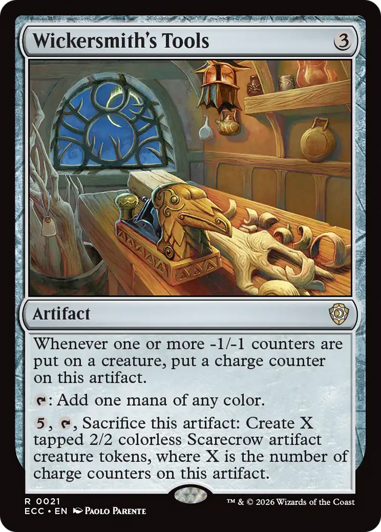 Wickersmith's Tools [Lorwyn Eclipsed Commander] MTG Single Magic: The Gathering | Red Claw Gaming