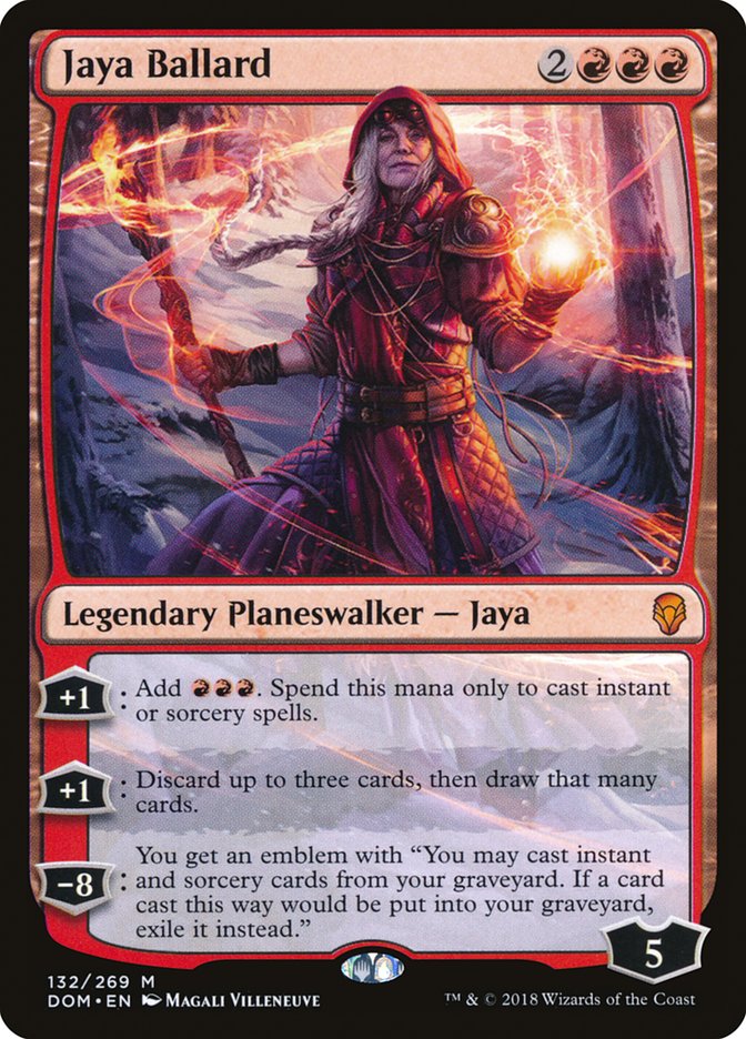 Jaya Ballard [Dominaria] MTG Single Magic: The Gathering | Red Claw Gaming