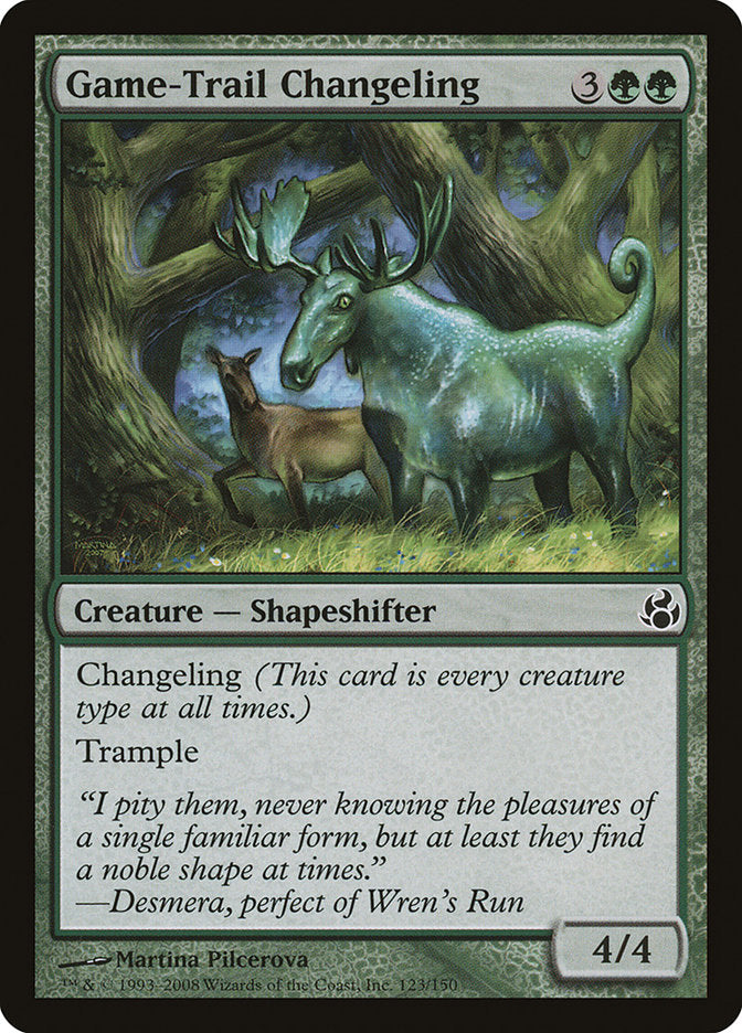 Game-Trail Changeling [Morningtide] MTG Single Magic: The Gathering | Red Claw Gaming