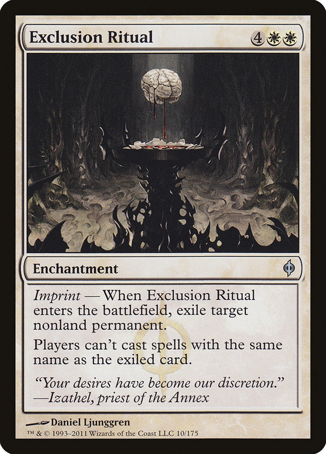 Exclusion Ritual [New Phyrexia] MTG Single Magic: The Gathering | Red Claw Gaming