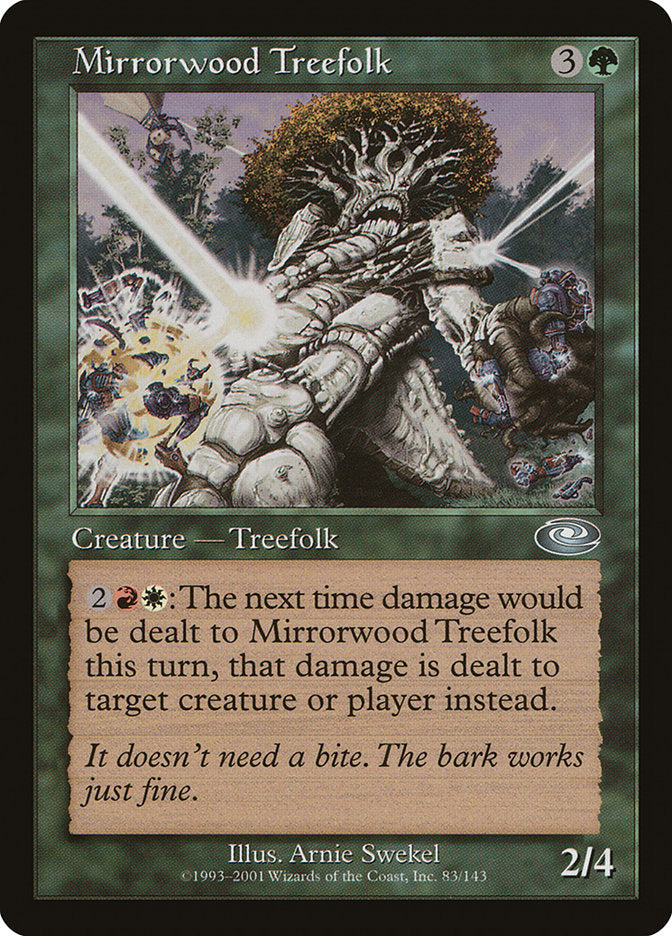 Mirrorwood Treefolk [Planeshift] MTG Single Magic: The Gathering | Red Claw Gaming