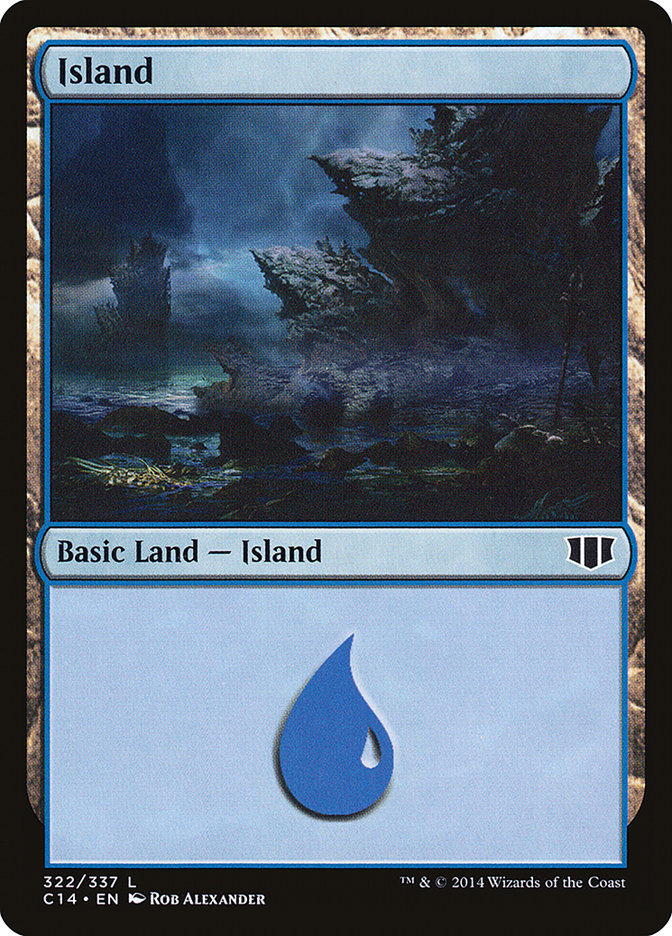 Island (322) [Commander 2014] MTG Single Magic: The Gathering | Red Claw Gaming