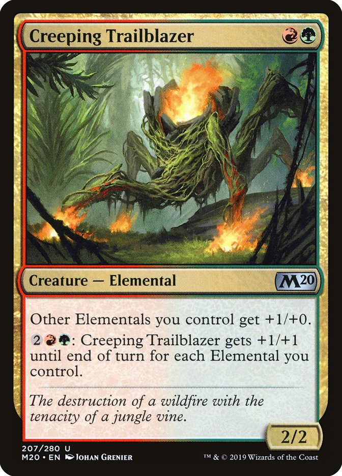 Creeping Trailblazer [Core Set 2020] MTG Single Magic: The Gathering | Red Claw Gaming