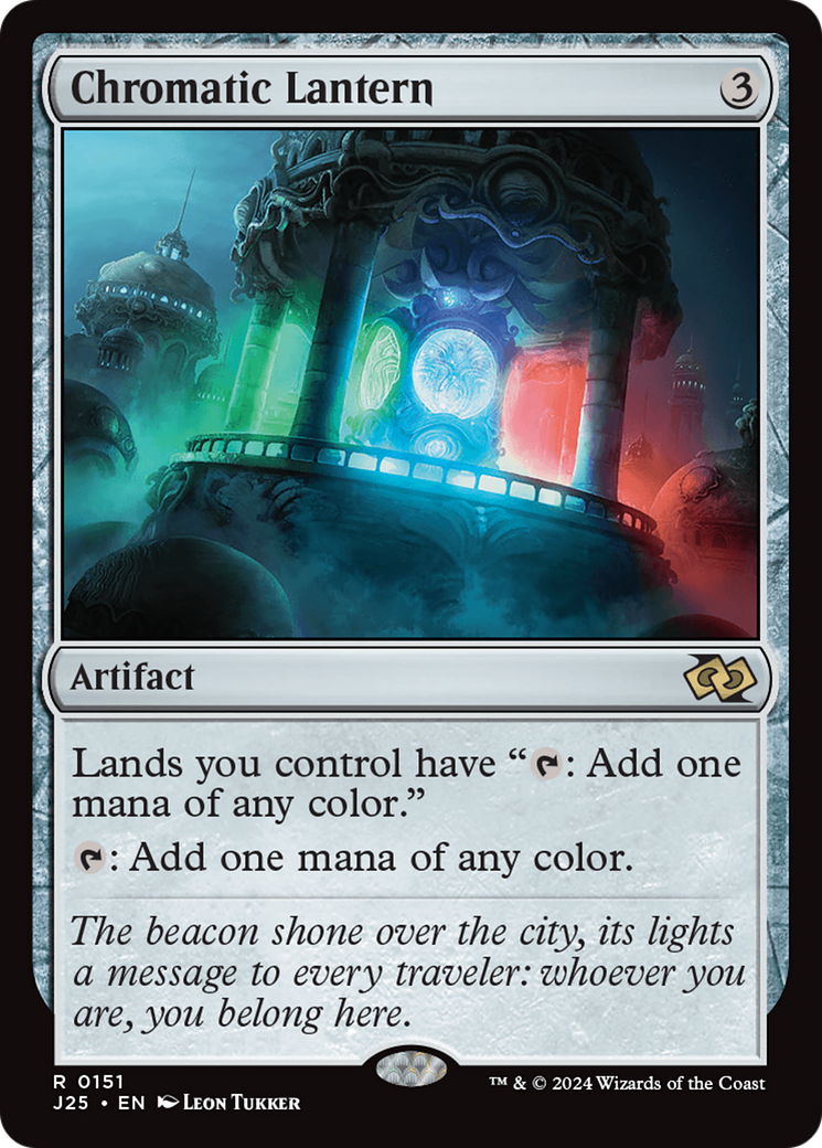 Chromatic Lantern [Foundations Jumpstart] MTG Single Magic: The Gathering | Red Claw Gaming