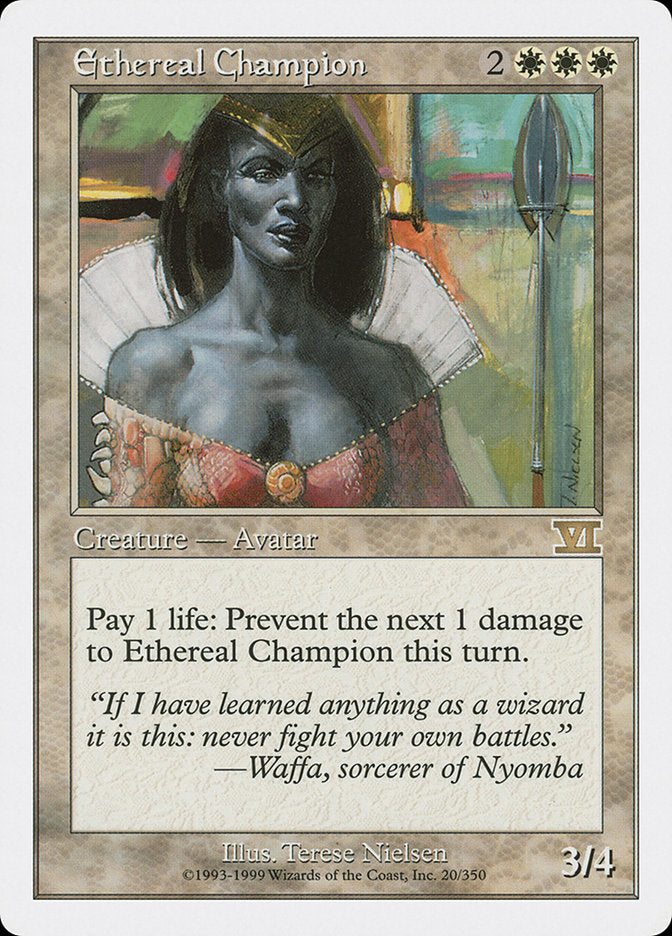 Ethereal Champion [Classic Sixth Edition] MTG Single Magic: The Gathering | Red Claw Gaming