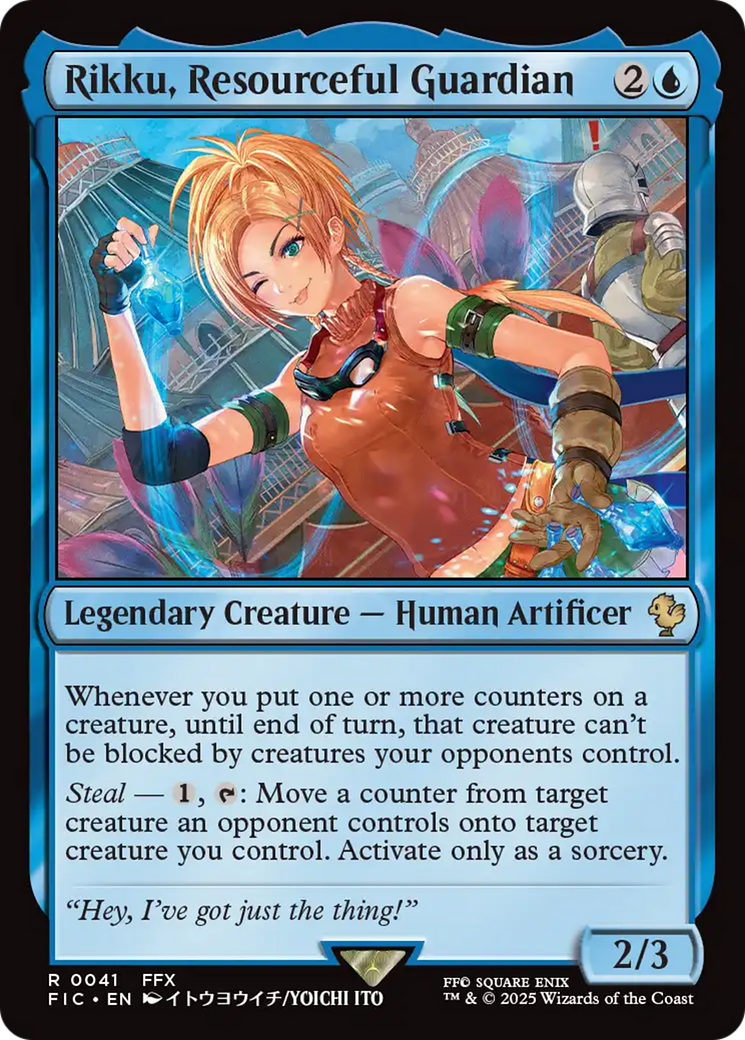 Rikku, Resourceful Guardian [FINAL FANTASY Commander] MTG Single Magic: The Gathering | Red Claw Gaming