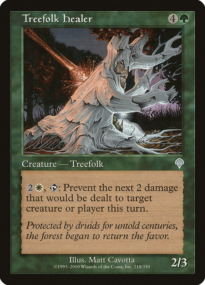 Treefolk Healer [Invasion] MTG Single Magic: The Gathering | Red Claw Gaming