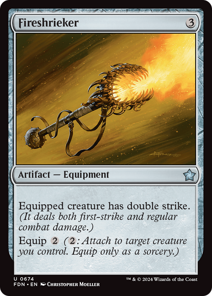 Fireshrieker [Foundations] MTG Single Magic: The Gathering | Red Claw Gaming