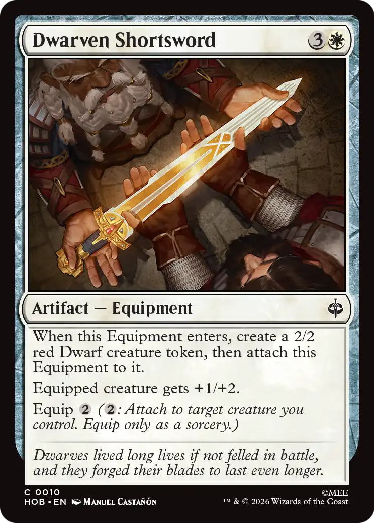 Dwarven Shortsword [The Hobbit] | Red Claw Gaming