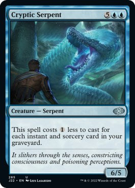 Cryptic Serpent [Jumpstart 2022] MTG Single Magic: The Gathering | Red Claw Gaming