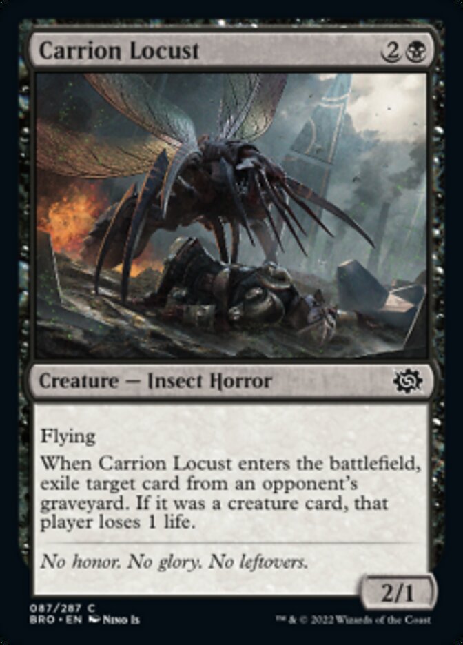 Carrion Locust [The Brothers' War] MTG Single Magic: The Gathering | Red Claw Gaming