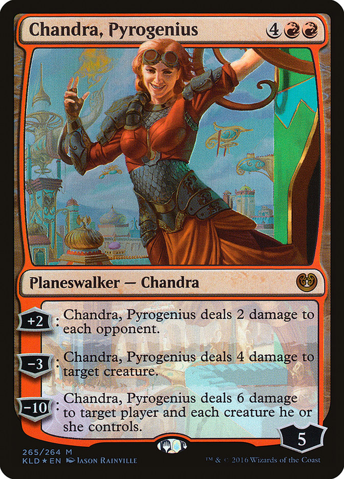 Chandra, Pyrogenius [Kaladesh] MTG Single Magic: The Gathering | Red Claw Gaming