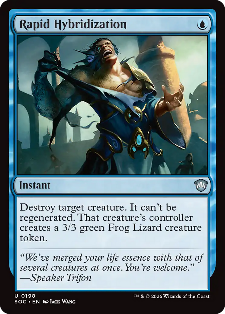 Rapid Hybridization [Secrets of Strixhaven Commander] MTG Single Magic: The Gathering | Red Claw Gaming