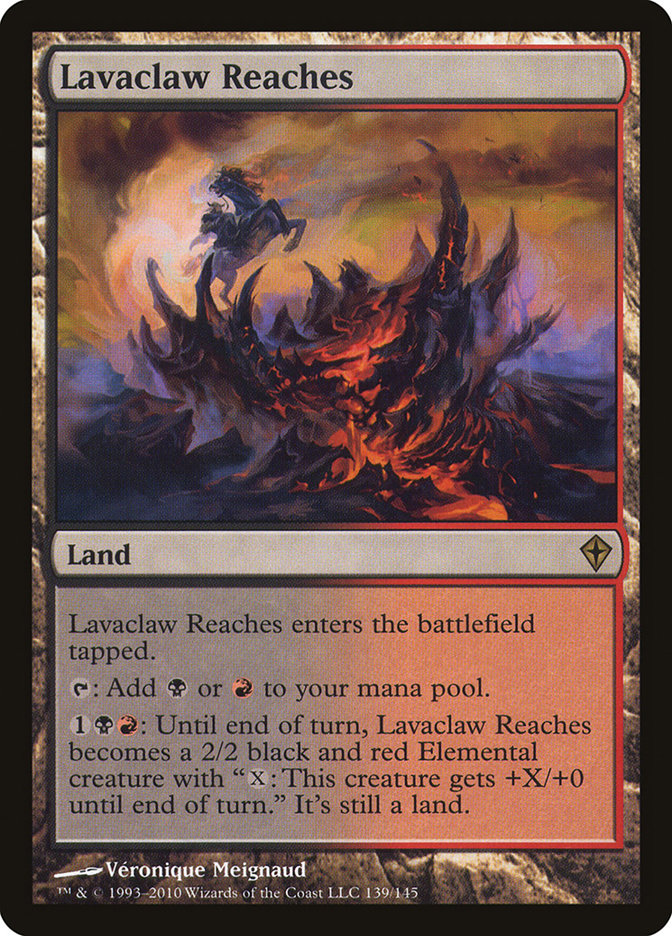 Lavaclaw Reaches [Worldwake] MTG Single Magic: The Gathering | Red Claw Gaming