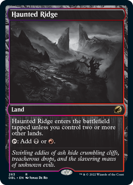 Haunted Ridge [Innistrad: Double Feature] MTG Single Magic: The Gathering | Red Claw Gaming