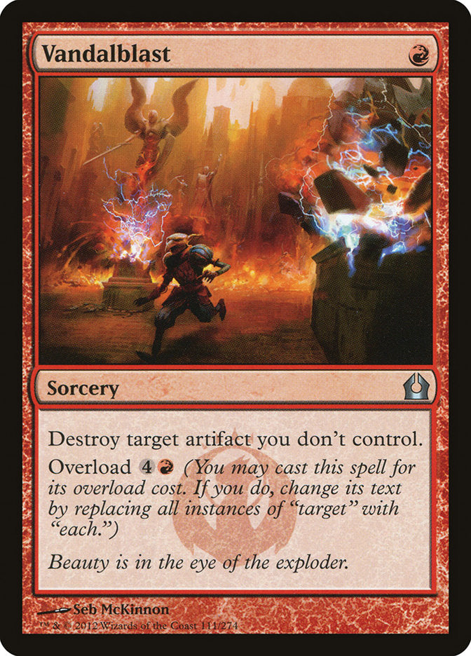 Vandalblast [Return to Ravnica] MTG Single Magic: The Gathering | Red Claw Gaming