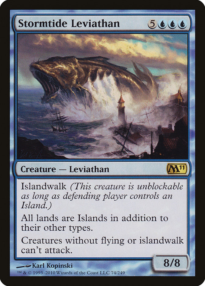 Stormtide Leviathan [Magic 2011] MTG Single Magic: The Gathering | Red Claw Gaming