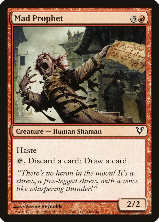 Mad Prophet [Avacyn Restored] MTG Single Magic: The Gathering | Red Claw Gaming
