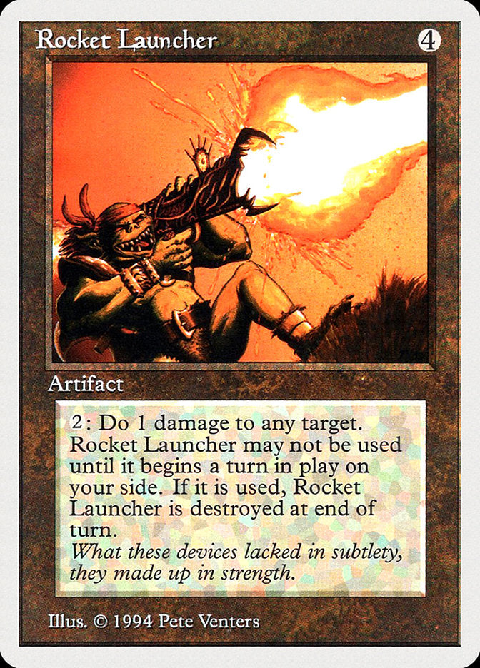 Rocket Launcher [Summer Magic / Edgar] MTG Single Magic: The Gathering | Red Claw Gaming