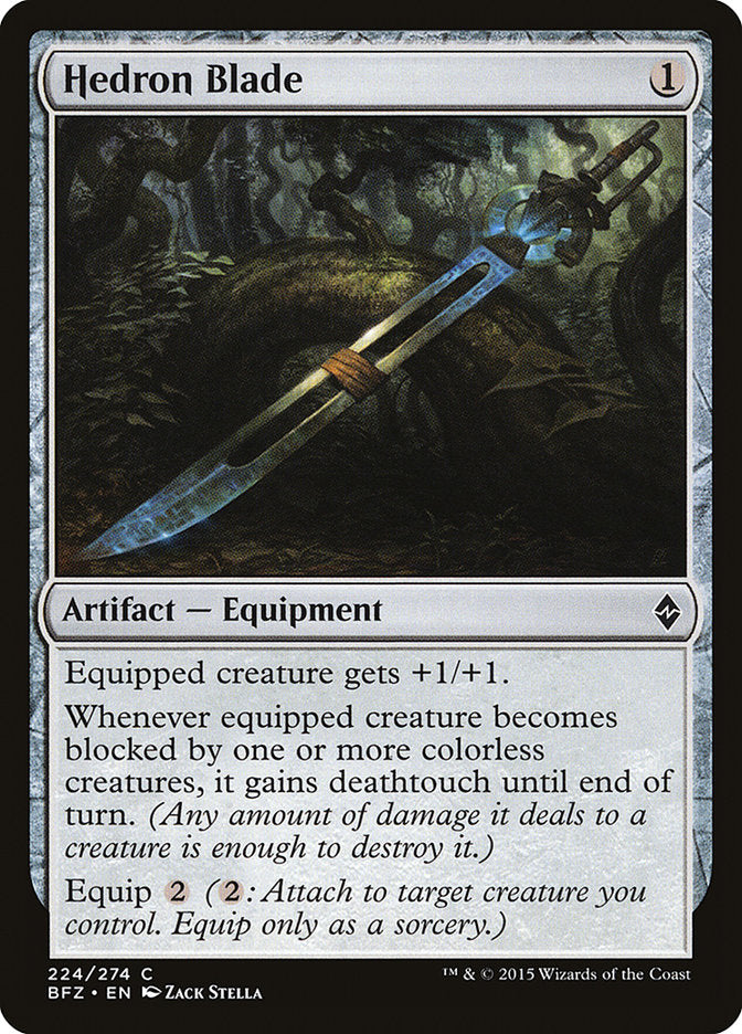 Hedron Blade [Battle for Zendikar] MTG Single Magic: The Gathering | Red Claw Gaming