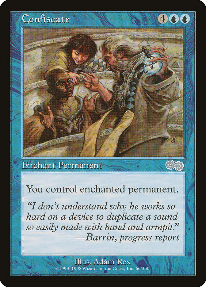 Confiscate [Urza's Saga] MTG Single Magic: The Gathering | Red Claw Gaming