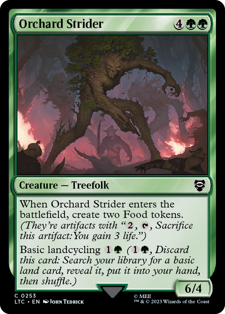 Orchard Strider [The Lord of the Rings: Tales of Middle-Earth Commander] MTG Single Magic: The Gathering | Red Claw Gaming