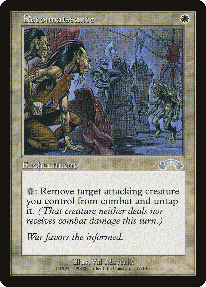 Reconnaissance [Exodus] MTG Single Magic: The Gathering | Red Claw Gaming