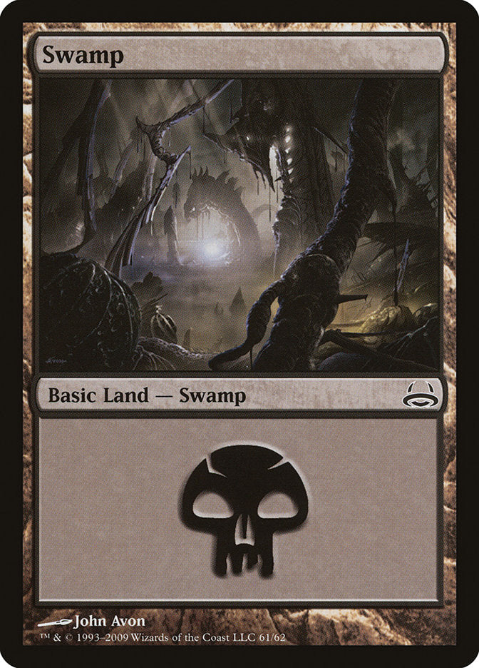 Swamp (61) [Duel Decks: Divine vs. Demonic] MTG Single Magic: The Gathering | Red Claw Gaming