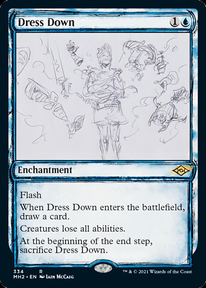 Dress Down (Sketch) [Modern Horizons 2] MTG Single Magic: The Gathering | Red Claw Gaming