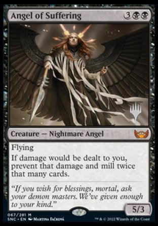 Angel of Suffering (Promo Pack) [Streets of New Capenna Promos] MTG Single Magic: The Gathering | Red Claw Gaming