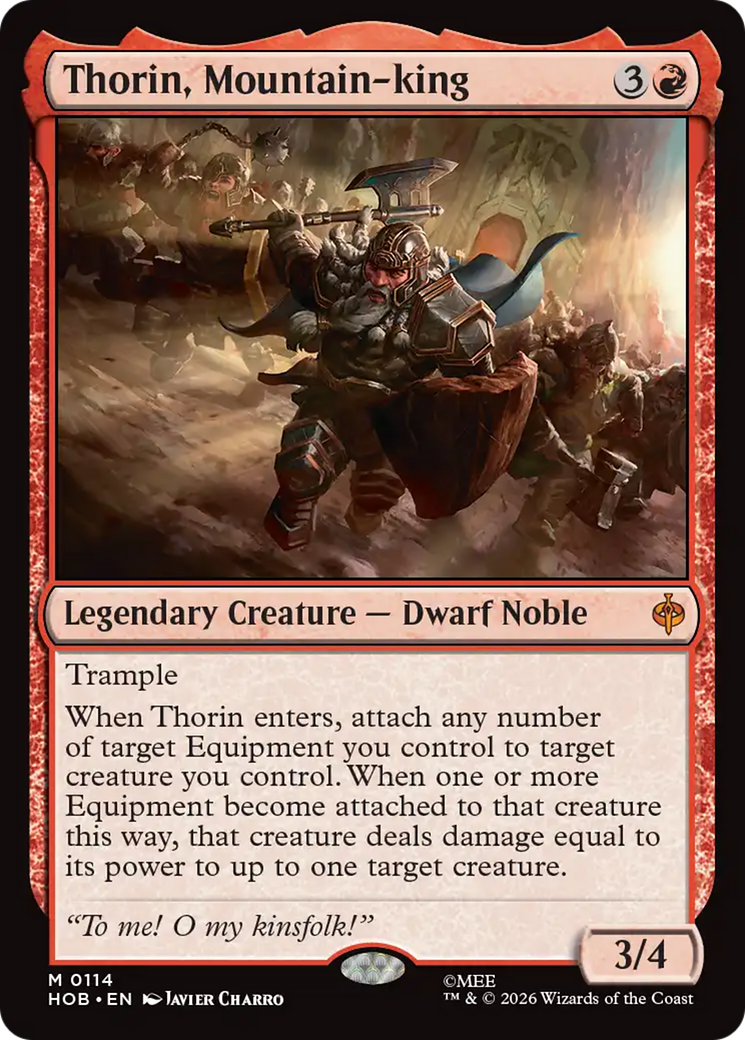 Thorin, Mountain-king [The Hobbit] | Red Claw Gaming